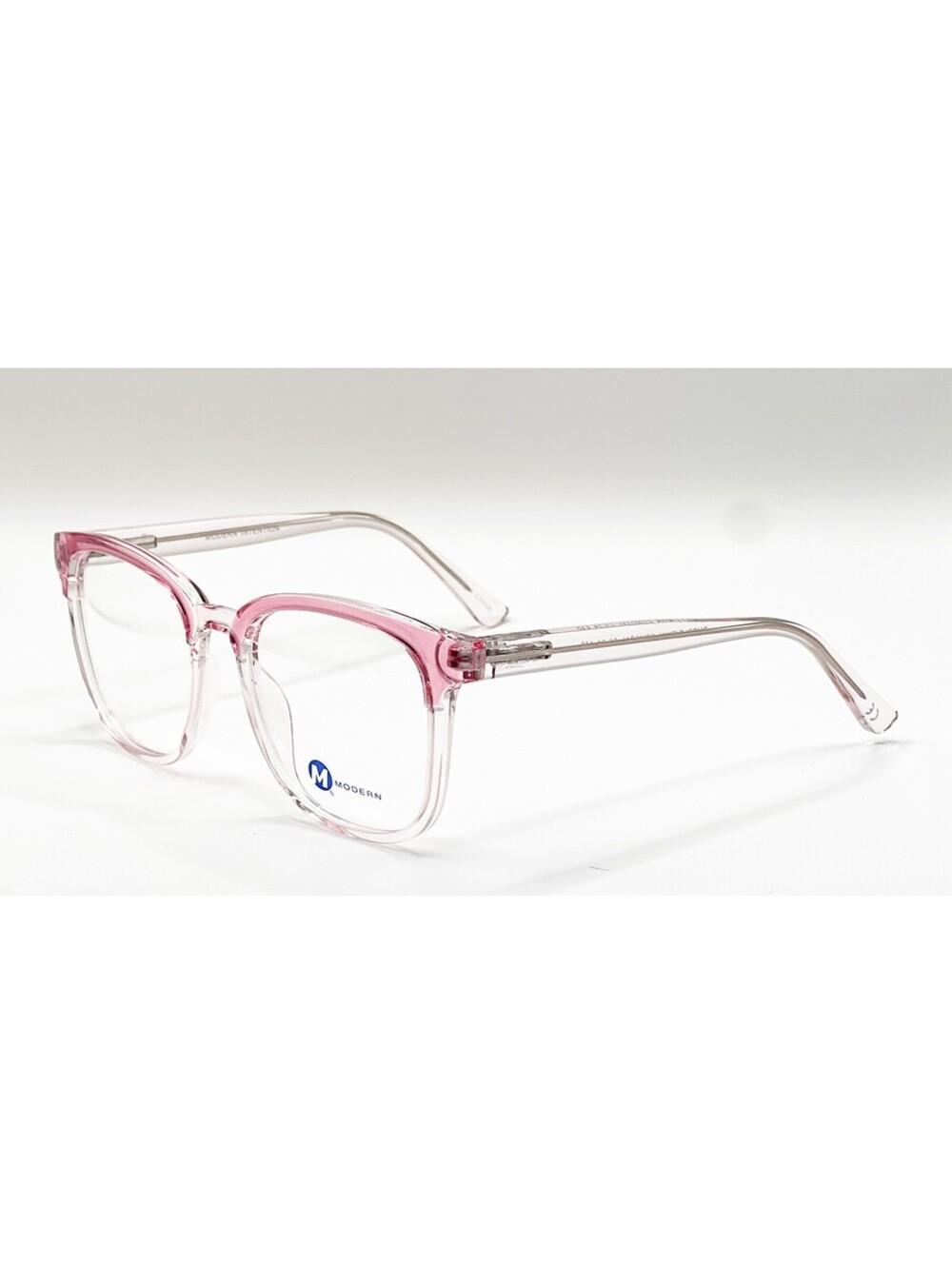 Modern Intention Purple Pink Crystal Full Rim Eyeglass Frames 53-21-140